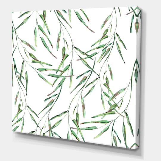Designart - Tropical Green Leaves In Summer Times II
